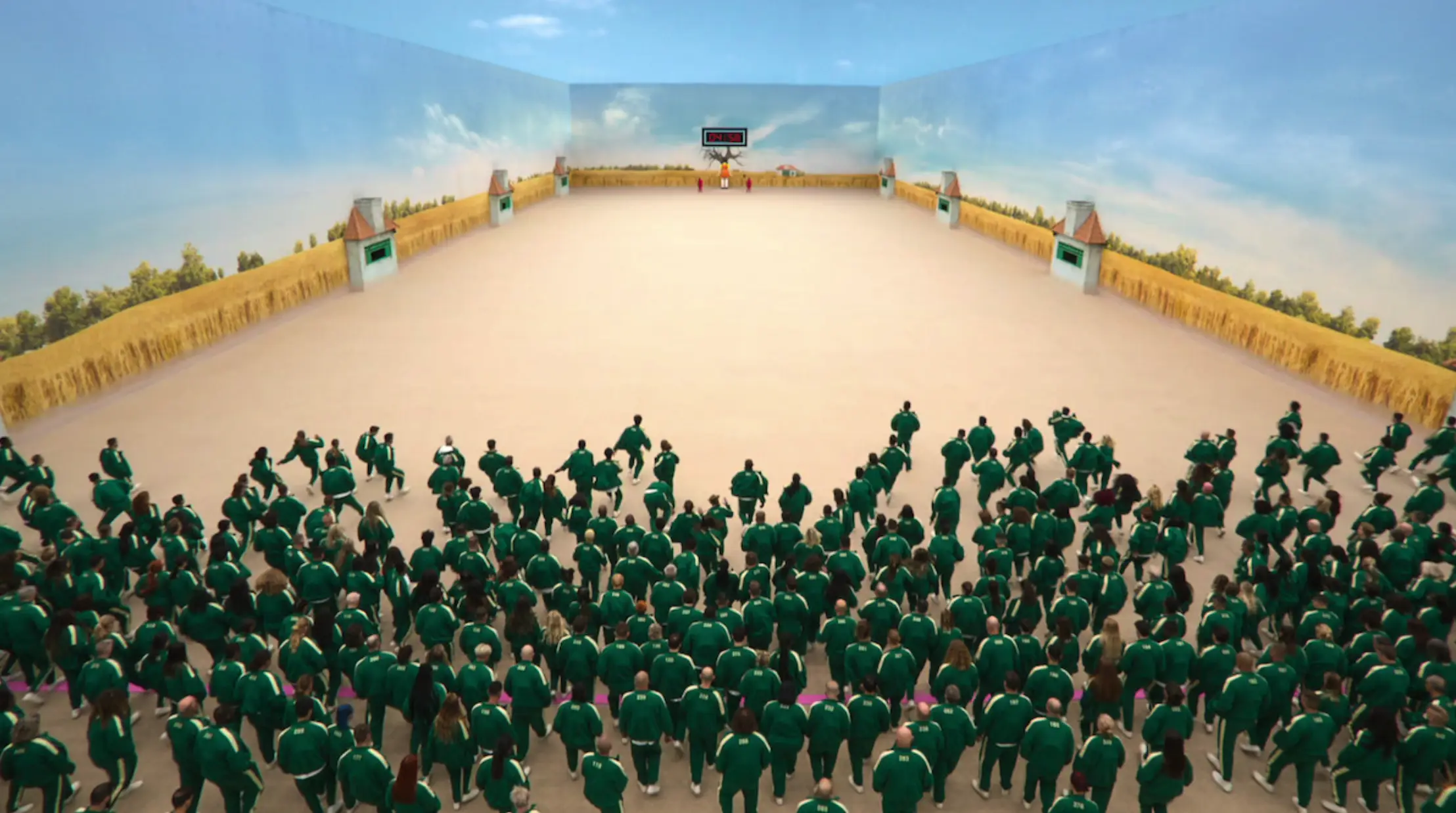 456 contestants will take part - just like the Korean drama.