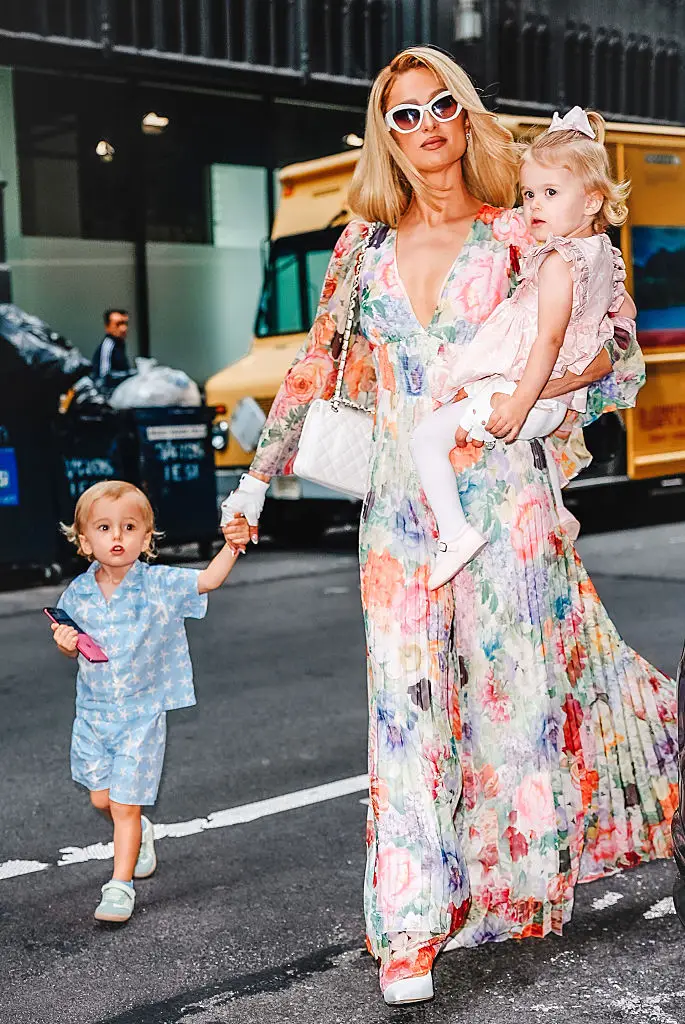 Hilton captioned her Instagram post: “My life is a fairytale, and the magic never ends.” (Photo by XNY/Star Max/GC Images)