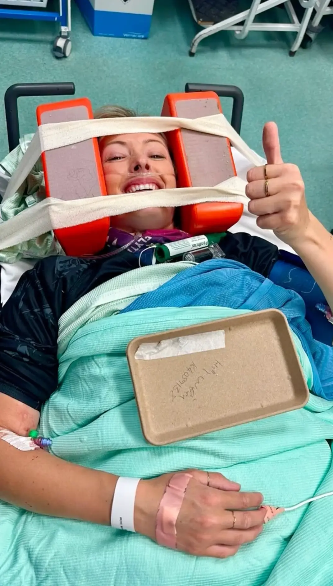 Despite suffering a broken leg and a fractured spine, the Holly Withan is already planning her next jump (YouTube/This Morning)