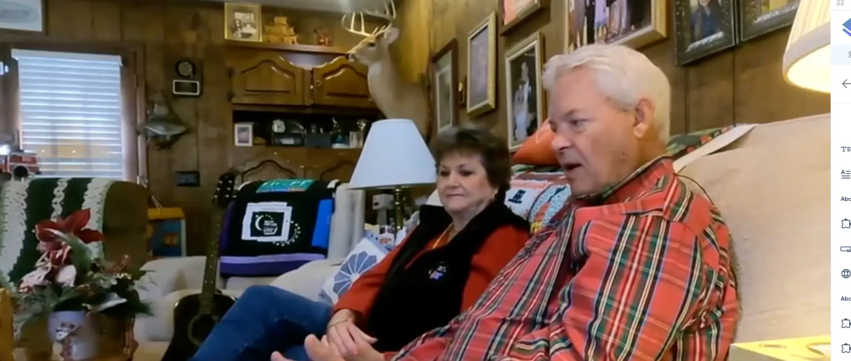 The couple from North Carolina want to share their inspiring story after surviving cancer six times (WRAL)