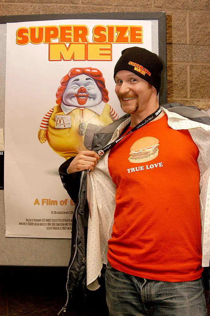 Director Morgan Spurlock put himself in the center of the experiement (Rebecca Sapp/WireImage)