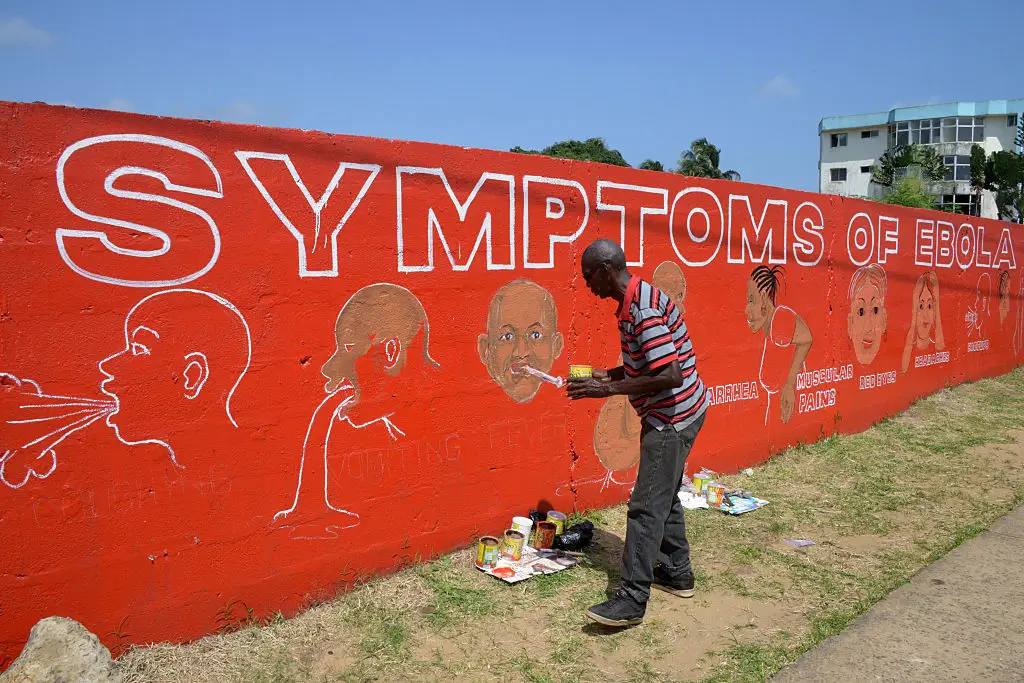 Ebola can cause a number of seemingly unconnectd symptoms (DOMINIQUE FAGET/AFP via Getty Images)