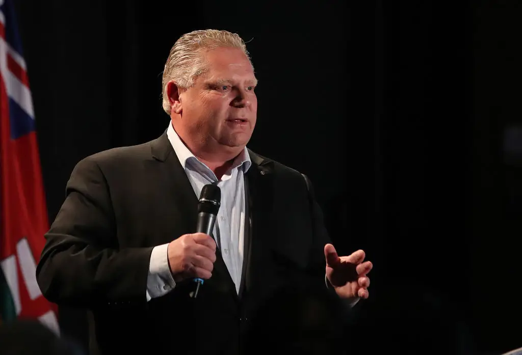 Donald Trump took to Truth Social to hit out at Canada, and now Ontario's Premier has responded (Steve Russell/Toronto Star via Getty Images)