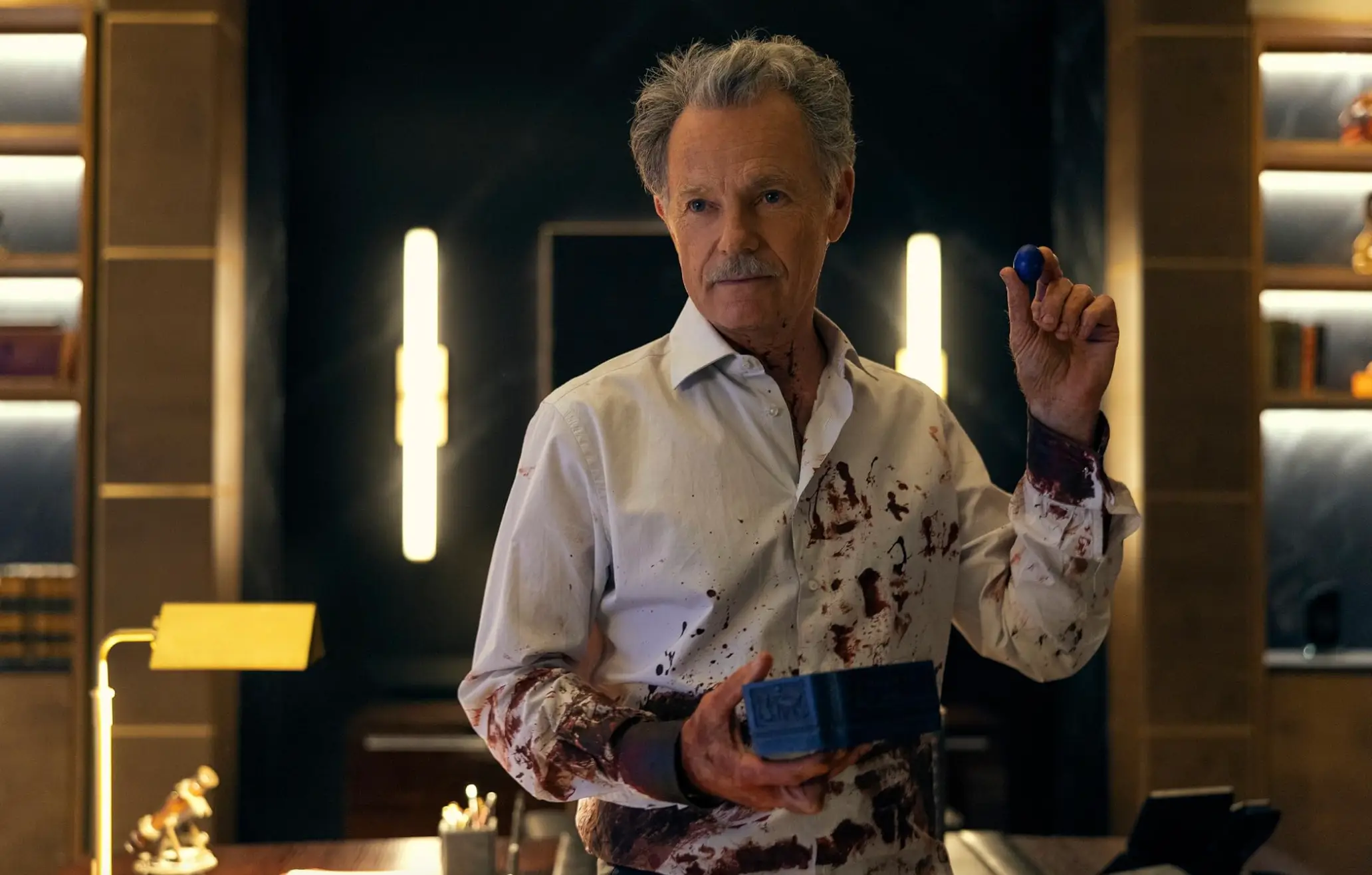 Bruce Greenwood as Roderick Usher.