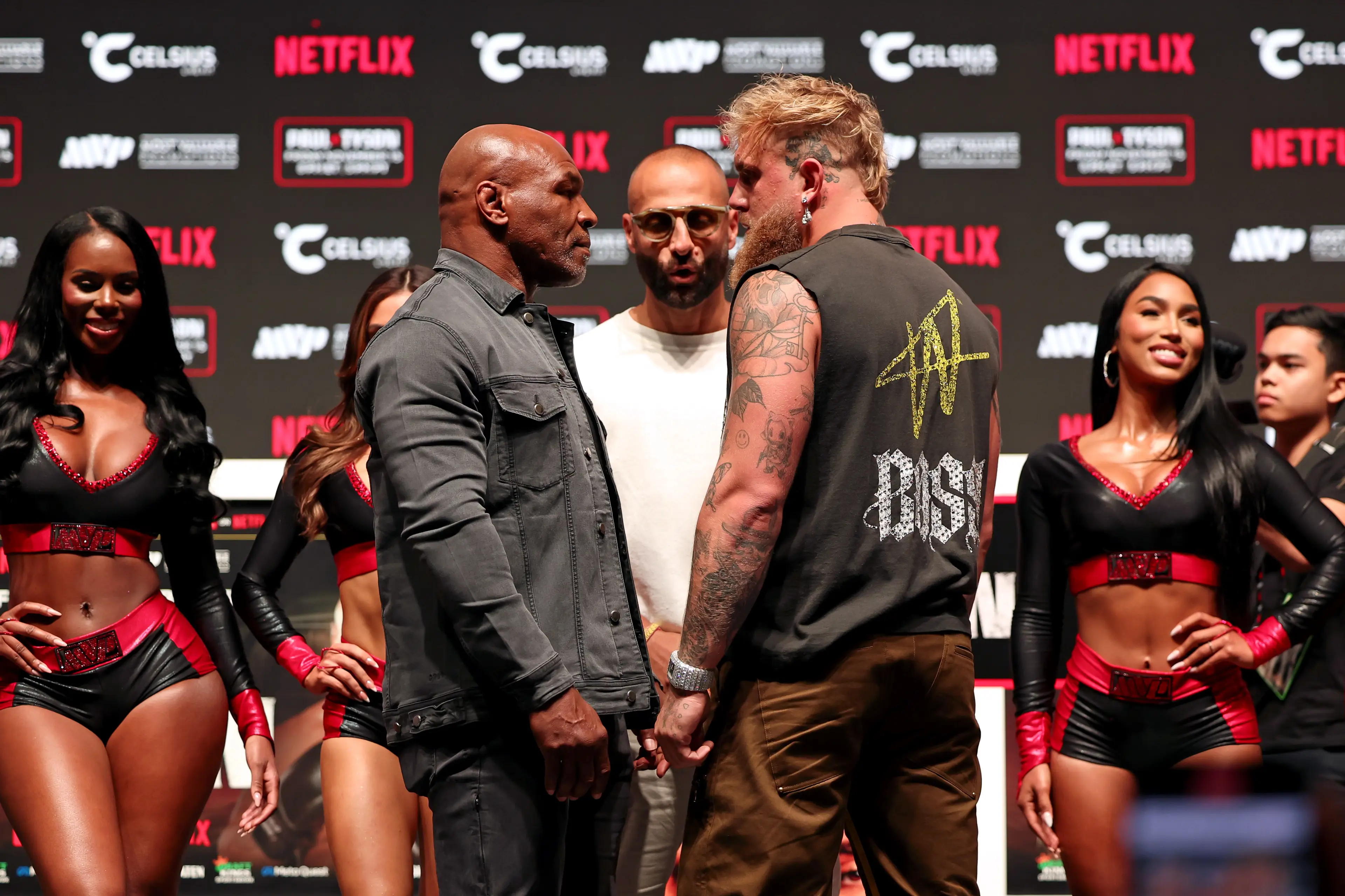Fans have been waiting patiently for the massive fight (Brett Carlsen/Getty Images for Netflix)