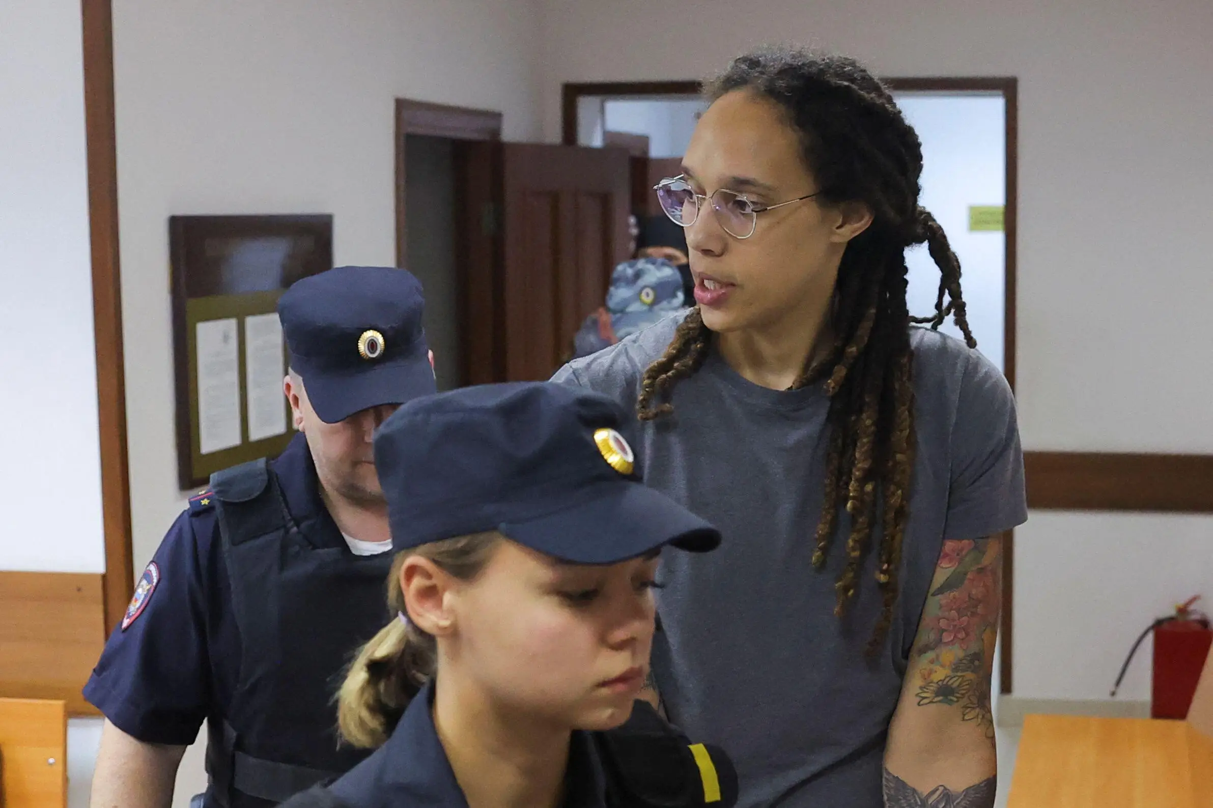 Griner was sentenced to nine years in prison in August.