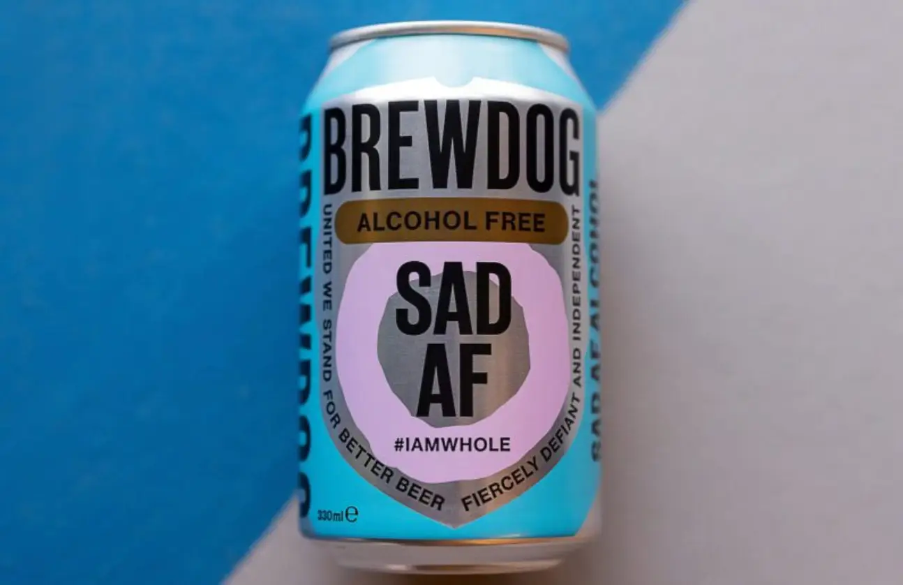 The Brewdog alcohol free beer.