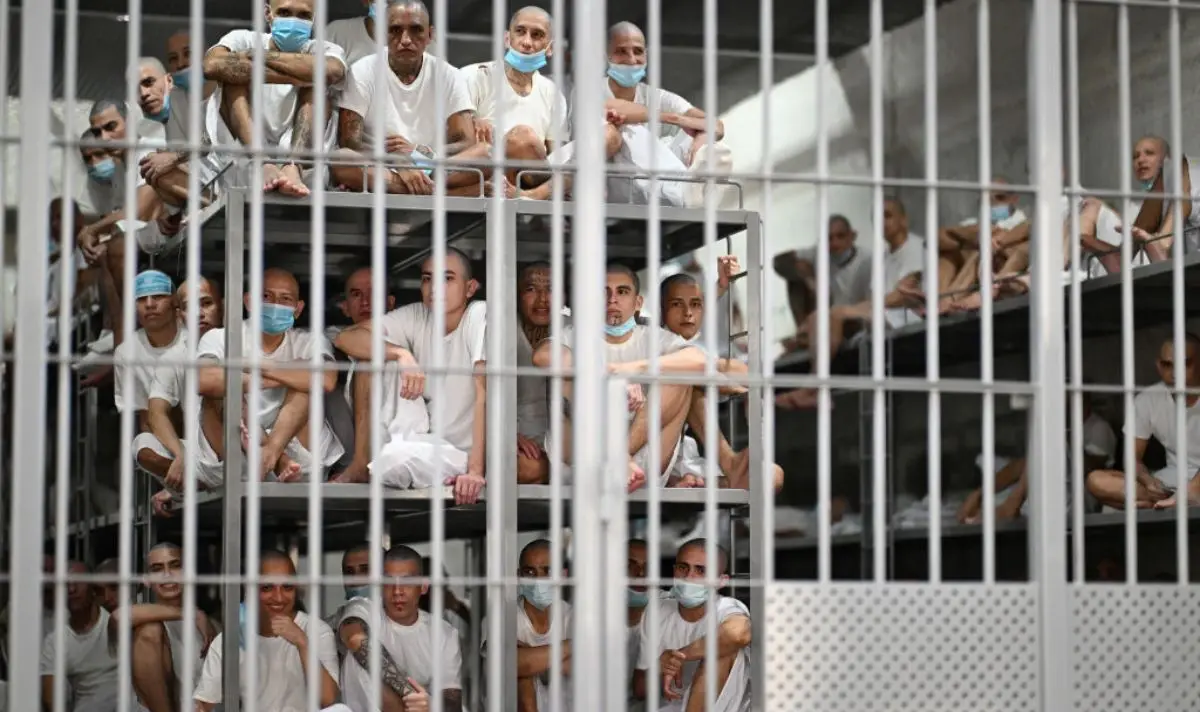 Prisoners reside in their cells for 23-and-a-half hours per day (MARVIN RECINOS/AFP via Getty Images)