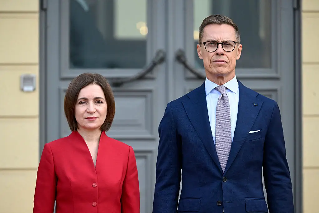  Finnish President Alexander Stubb said: "An attack on a member of parliament is an attack on democracy." (Photo by Mikko Stig / Lehtikuva / AFP via Getty Images) 