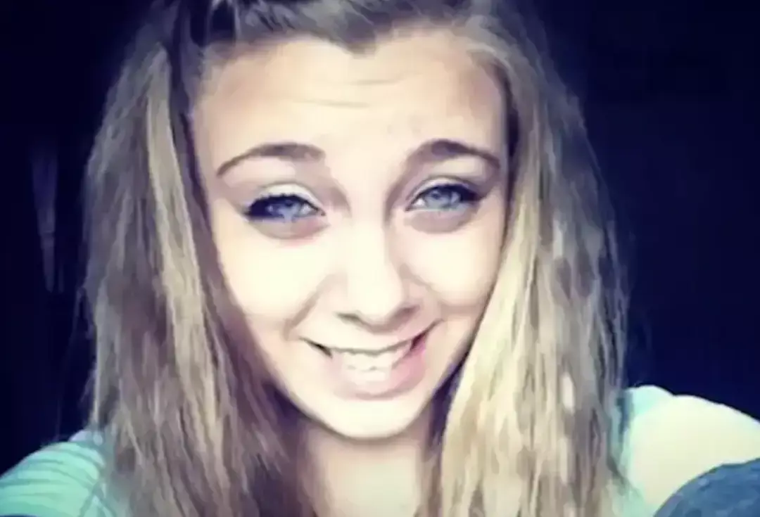 Kaylee became addicted to hard drugs and tore out her eyes when she was just 20 (Kaylee Muthart)