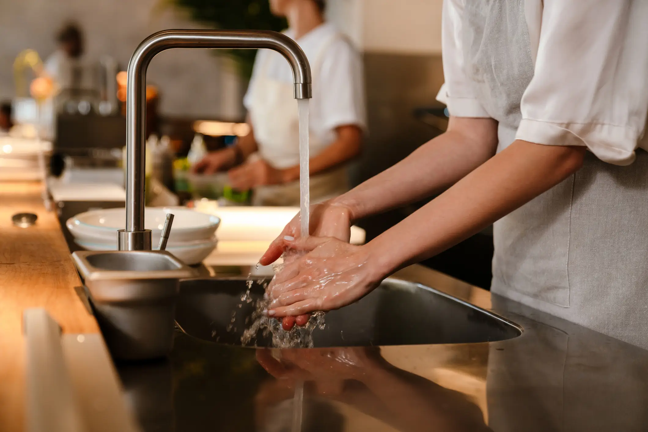 Washing your hands regularly is the best way to prevent contamination (Getty Stock)