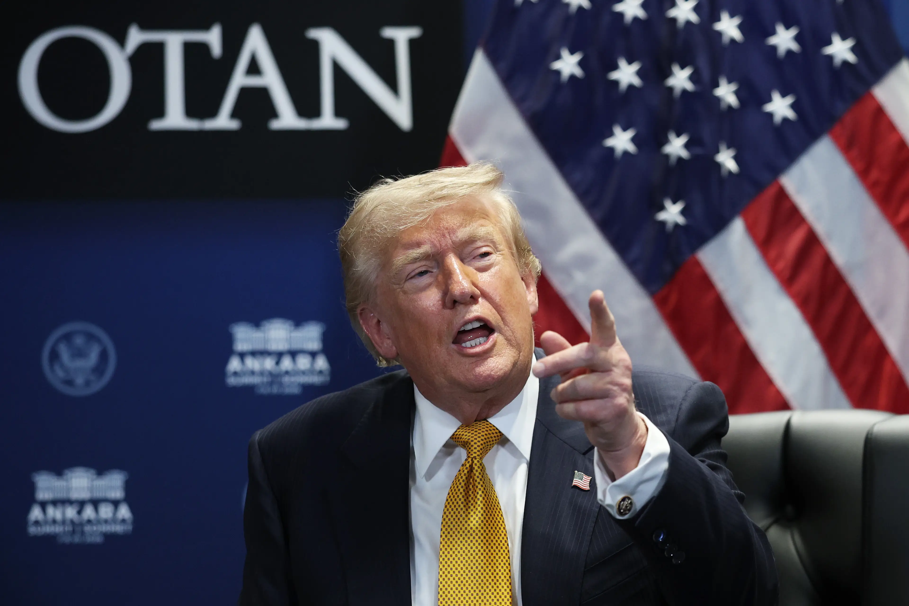 Trump has issued an instruction to the US military in the event of his assassination (Win McNamee/Getty Images)