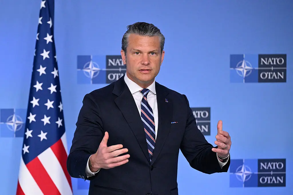 Hegseth believes the new initiative will help to ensure the military is at the top of its game (JOHN THYS / AFP via Getty Images)