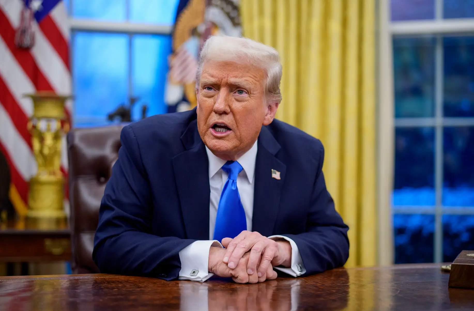 Trump's administration helped get Arthur returned (Andrew Harnik/Getty Images) 