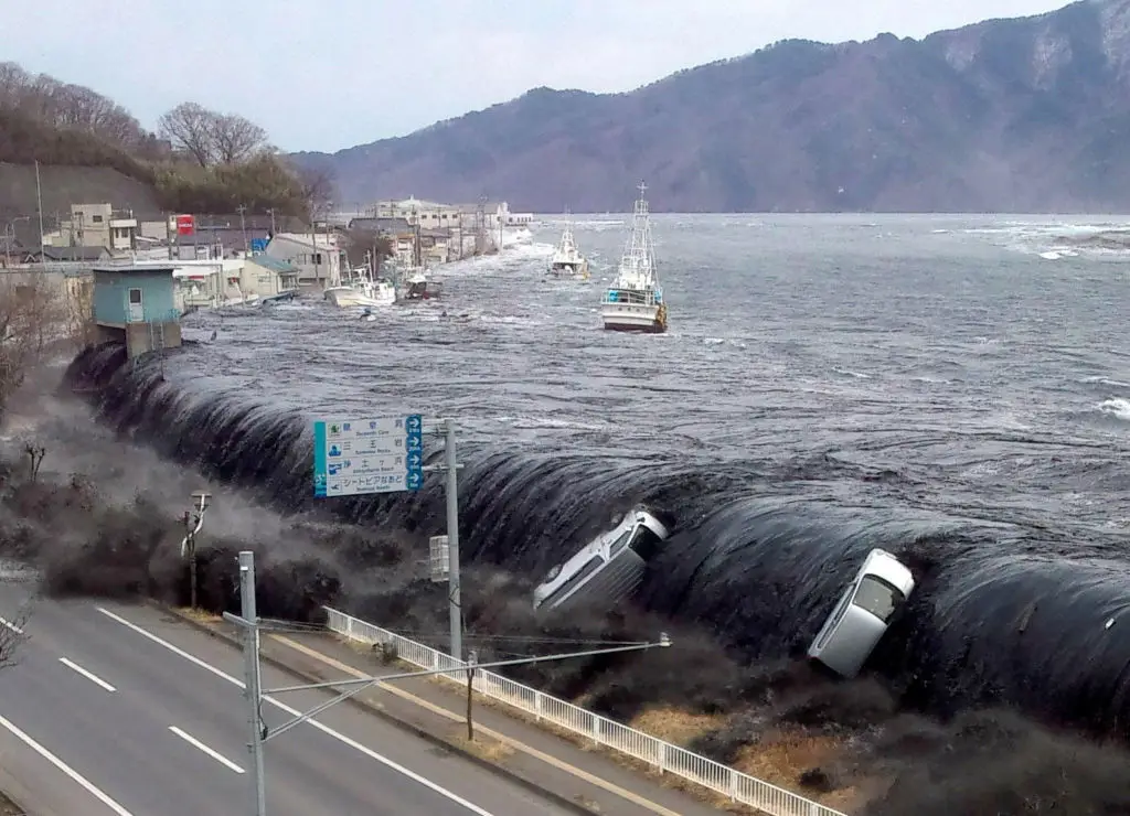 In 2011, a tsunami triggered by a 9.0 magnitude earthquake in northern Japan caused devastation (JIJI PRESS/AFP via Getty Images)