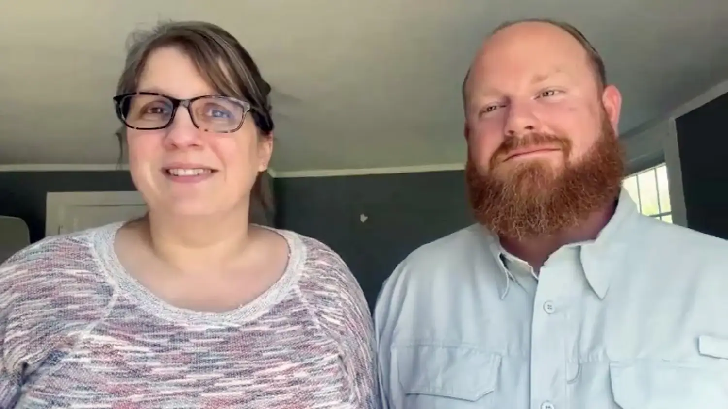 Jamie Acord fell up to her hips in the quicksand. (ABC News/Good Morning America)