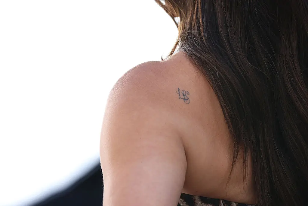 Sandra debuted her new ink earlier this week (Lia Toby/Getty Images)