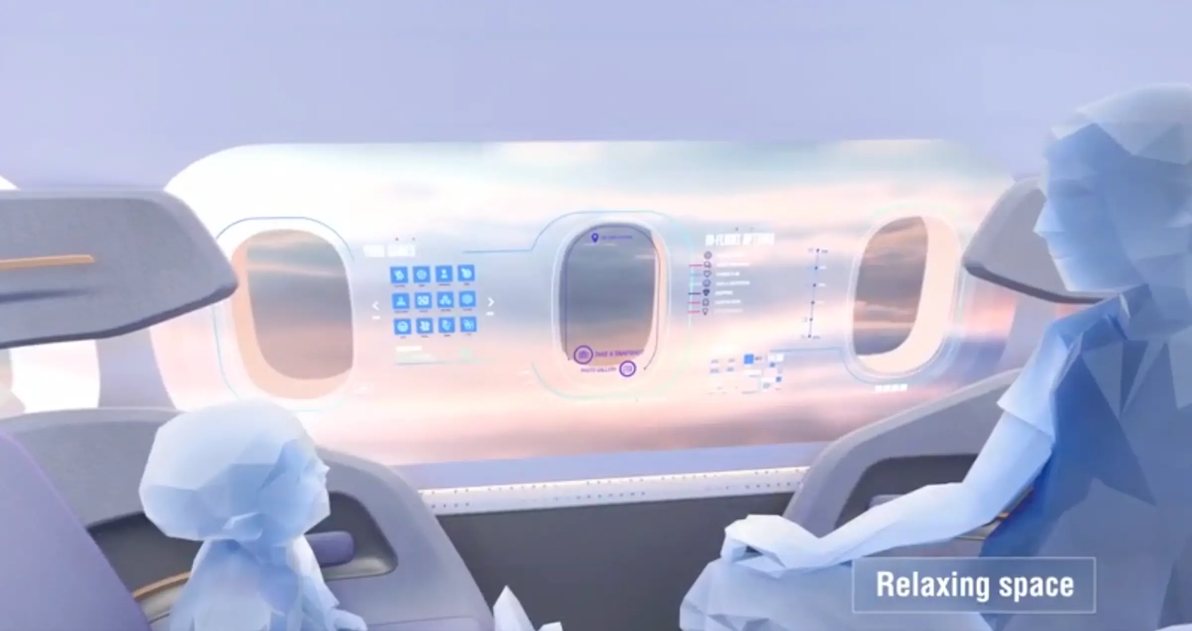 The redesign features chairs that can be turned to face each other (AIRBUS)
