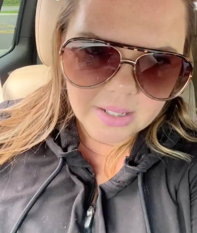 She showed herself going through a drive-thru and ordering a $5 McDonald's meal.