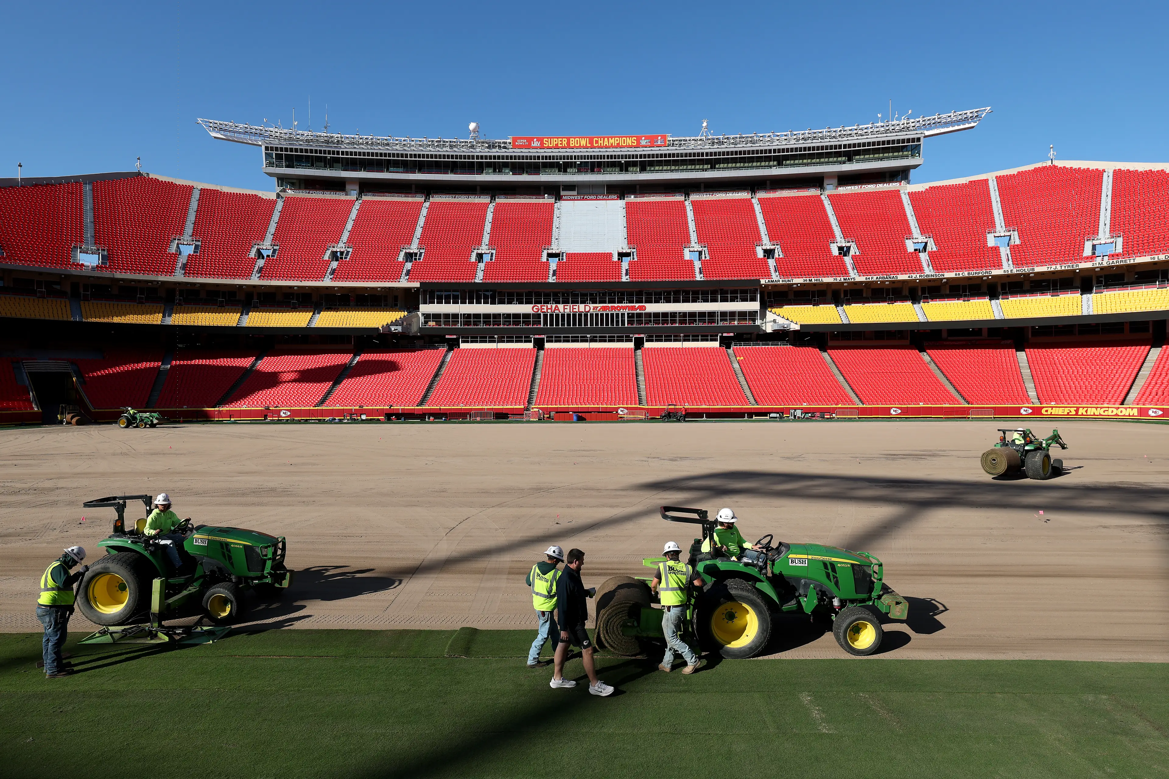 Preparations are well underway for the top soccer tournament in the world (Jamie Squire/Getty Images)