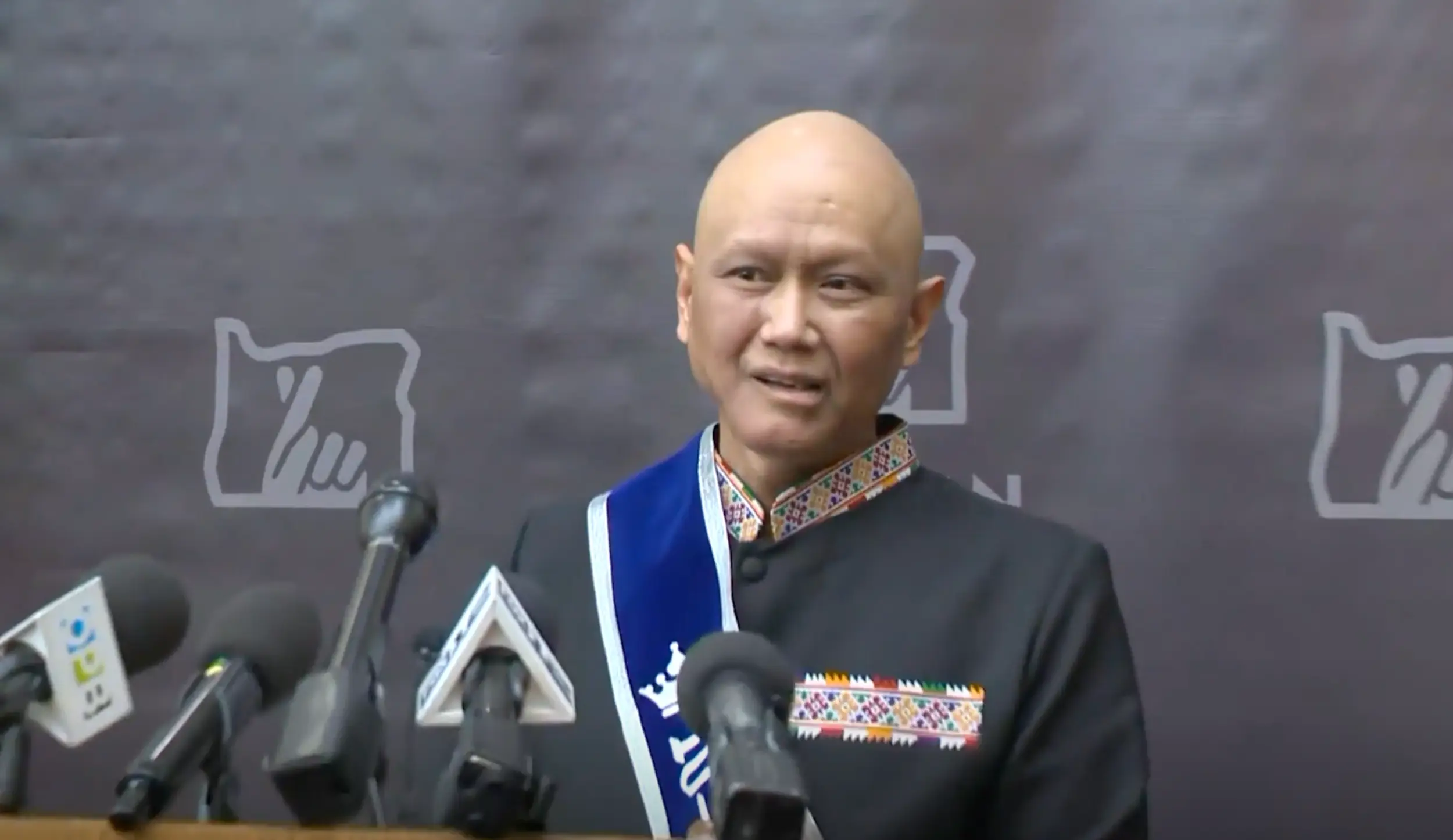 The jacket winner is spending the money on chemotherapy. (NBC) 