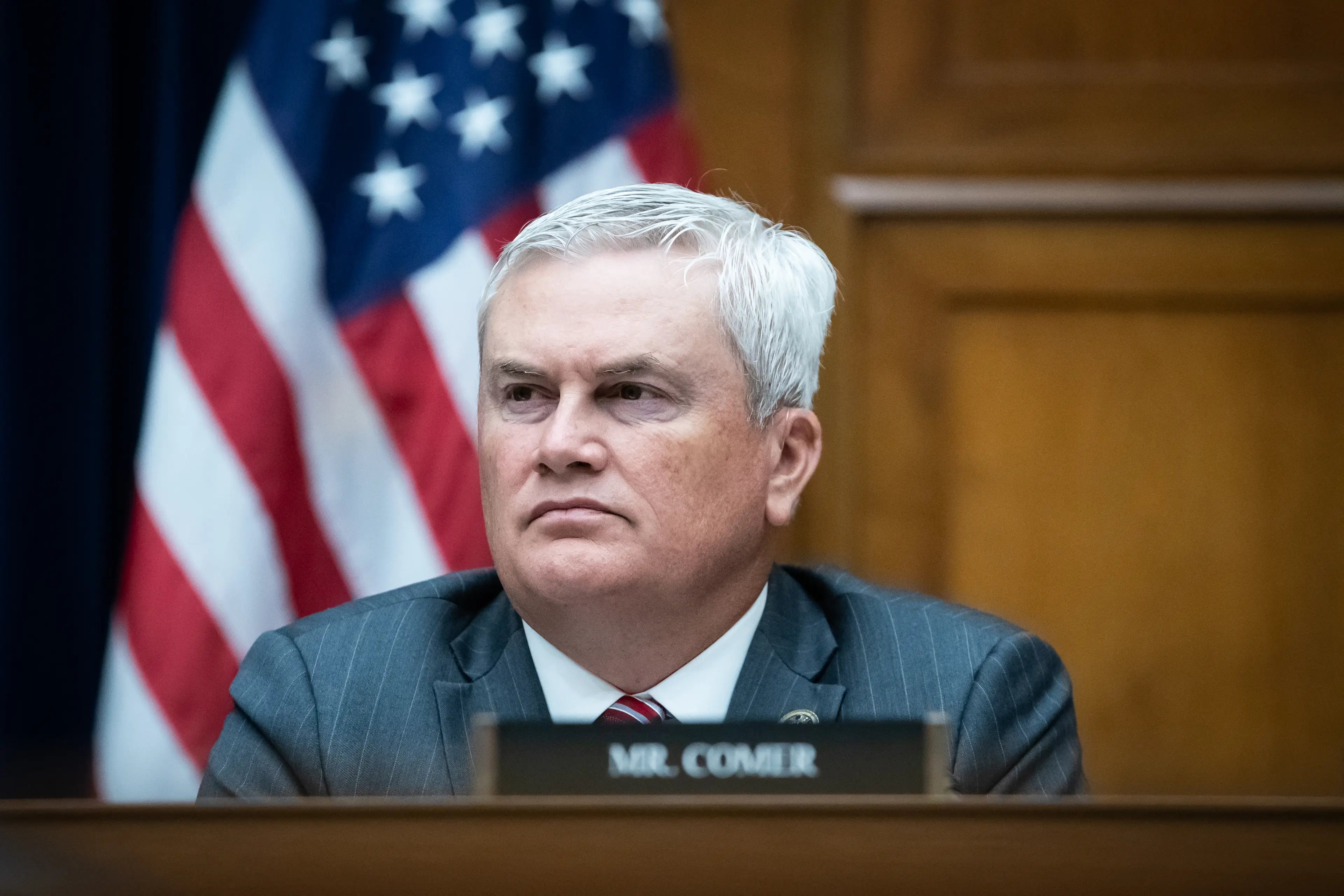 Rep. James Comer of Kentucky is the chairman of the House Oversight Committee (ALLISON BAILEY/Middle East Images/AFP via Getty Images)