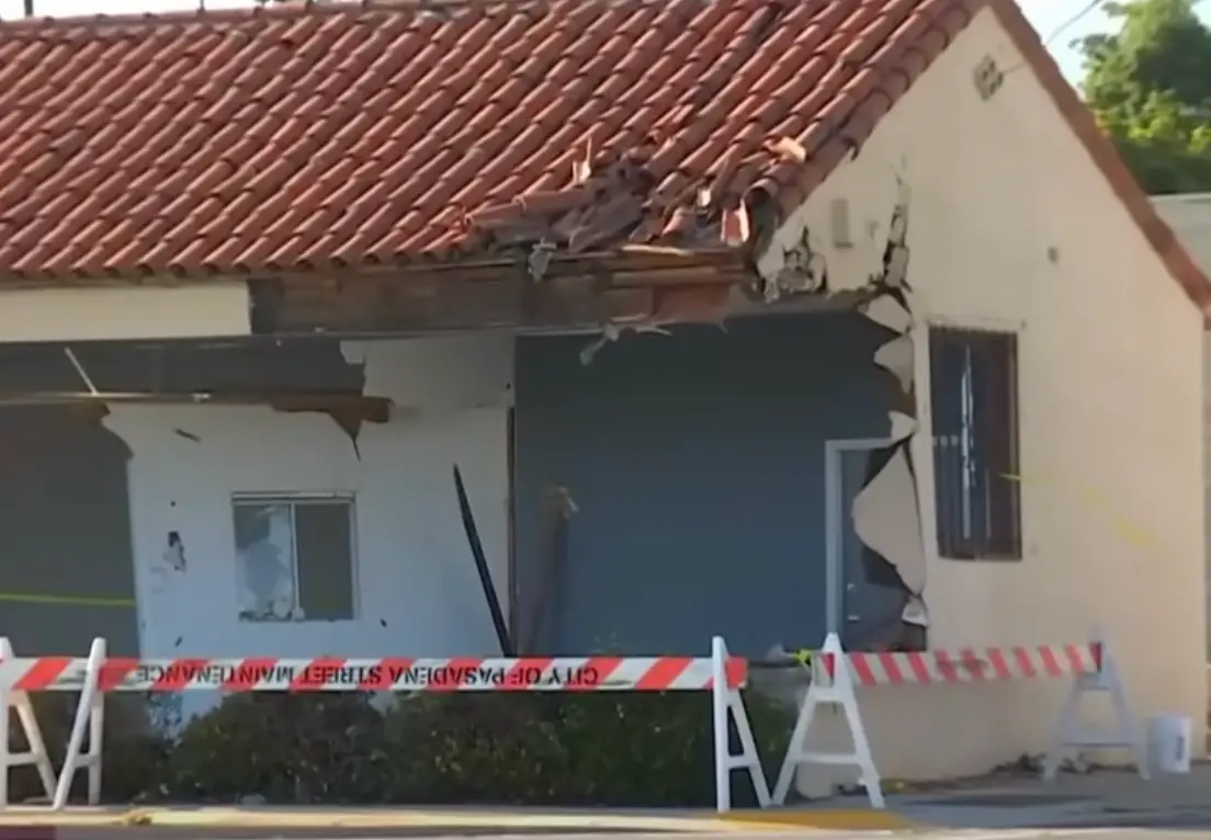 A driver and multiple passengers died after a crash in Pasadena, California over the weekend. (NBCLA)