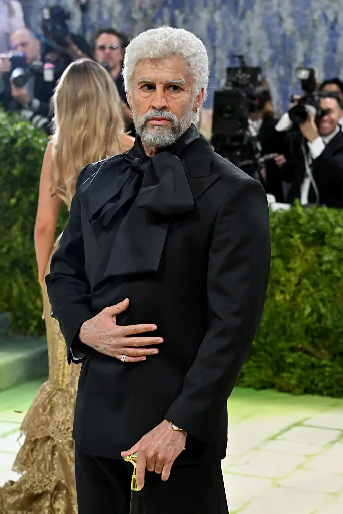 Bad Bunny looked decades older for his Met Gala look (Michael Buckner/Penske Media via Getty Images)