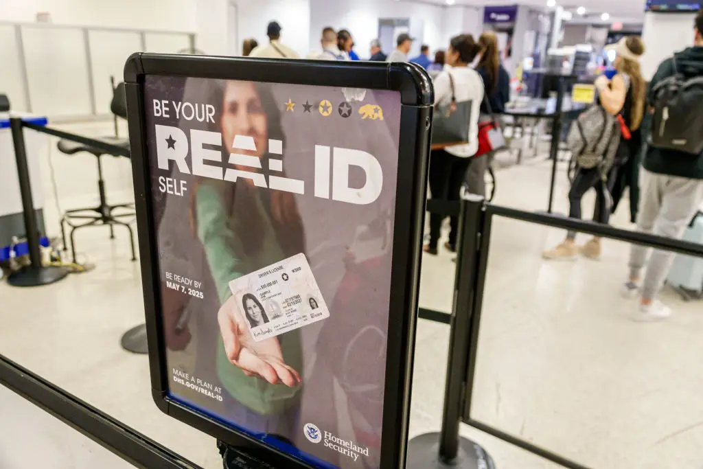 REAL ID was introduced on May 7 (Jeffrey Greenberg/Universal Images Group via Getty Images)