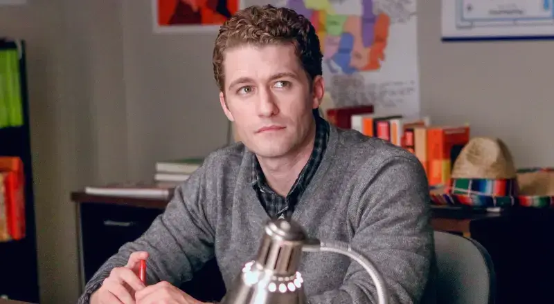 Matthew Morrison played Mr Schue in Glee.