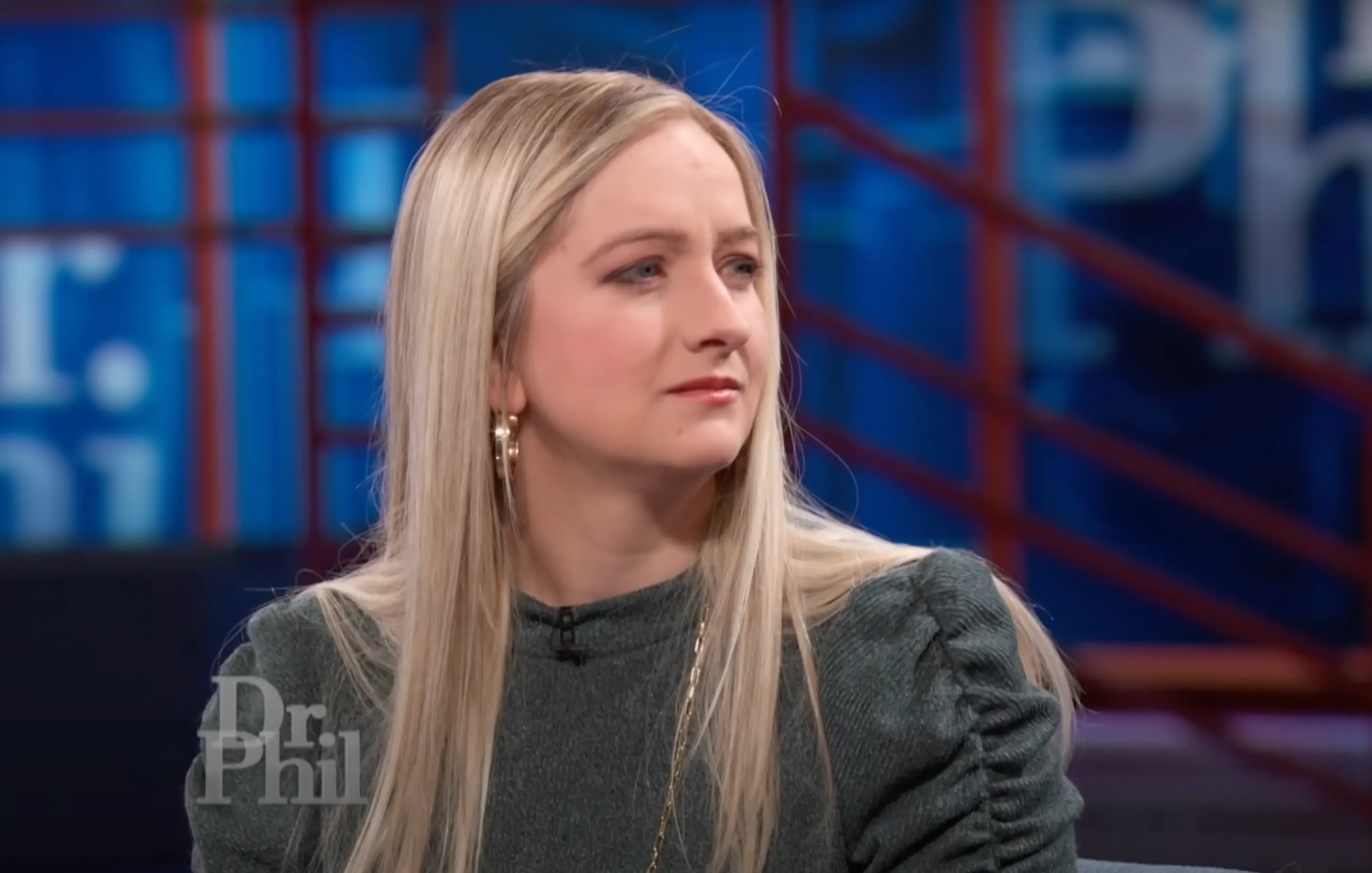Natasha had put up with years of abuse from Brenden, including 'muffing' - which she described as a push to the face (YouTube/Dr. Phil)