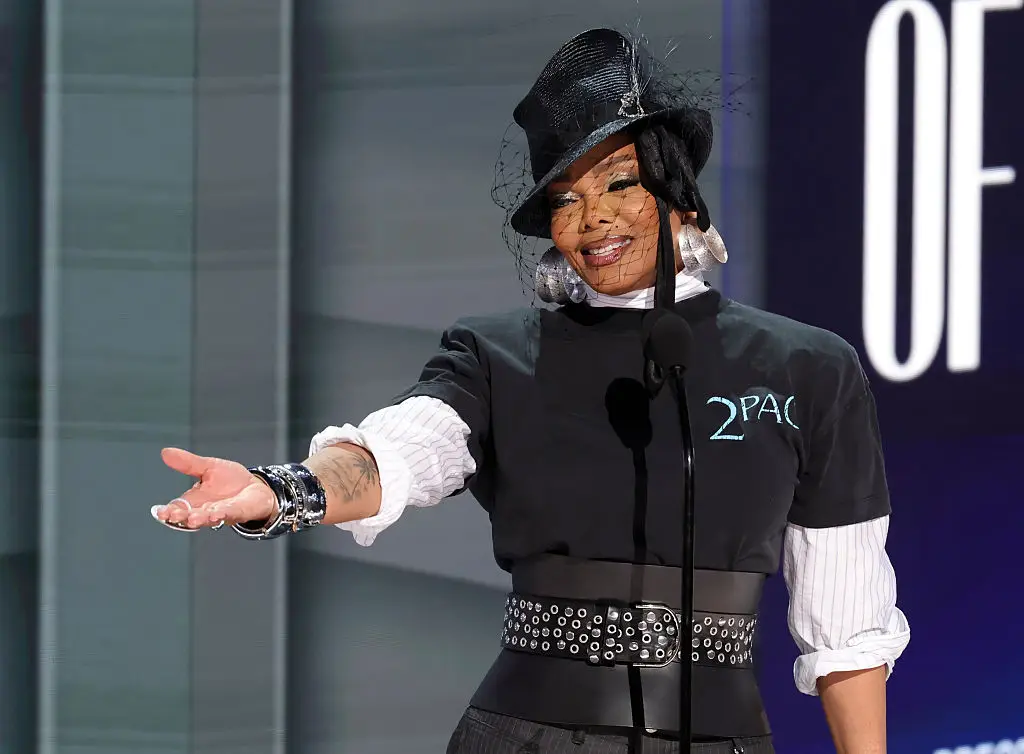 Janet Jackson was reportedly the consummate professional. (Photo by Kevin Winter/Getty Images)