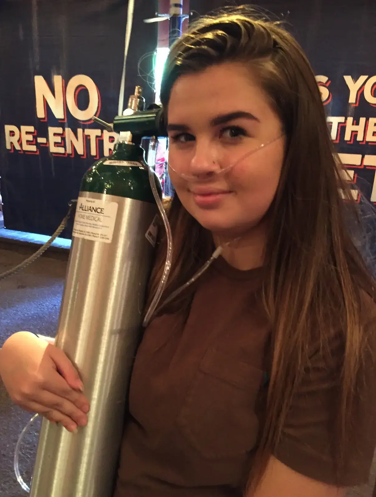 May was just 16 years old when she took a near-fatal hit of a joint (Instagram/bubblebabyz0)