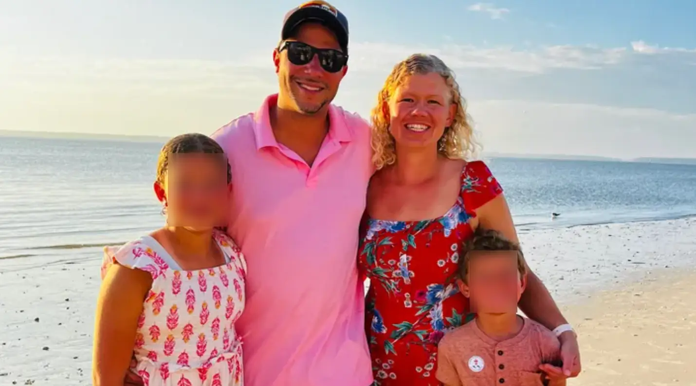 Jessica Gilbert was supposed to be taking her kids to Florida when she fell sick (GoFundMe)