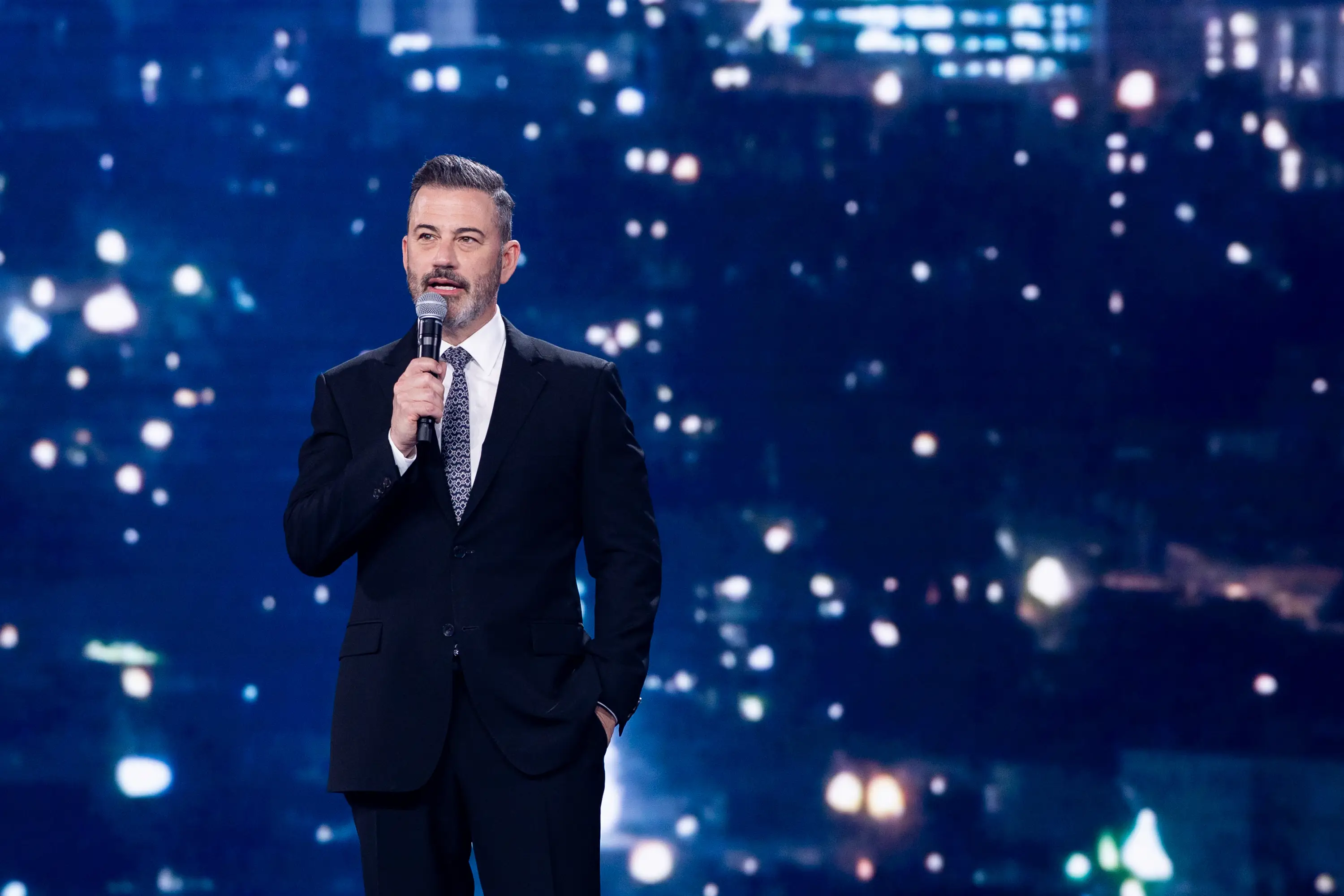 ABC pulled Jimmy Kimmel from his late night spot, he's since returned (Michael Le Brecht/Disney via Getty Images)