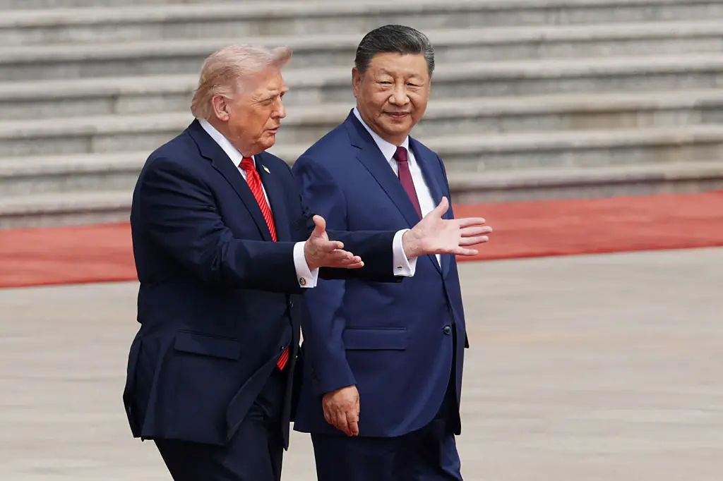 Trump is in China for the first time in a decade (Photo by Alex Wong/Getty Images)
