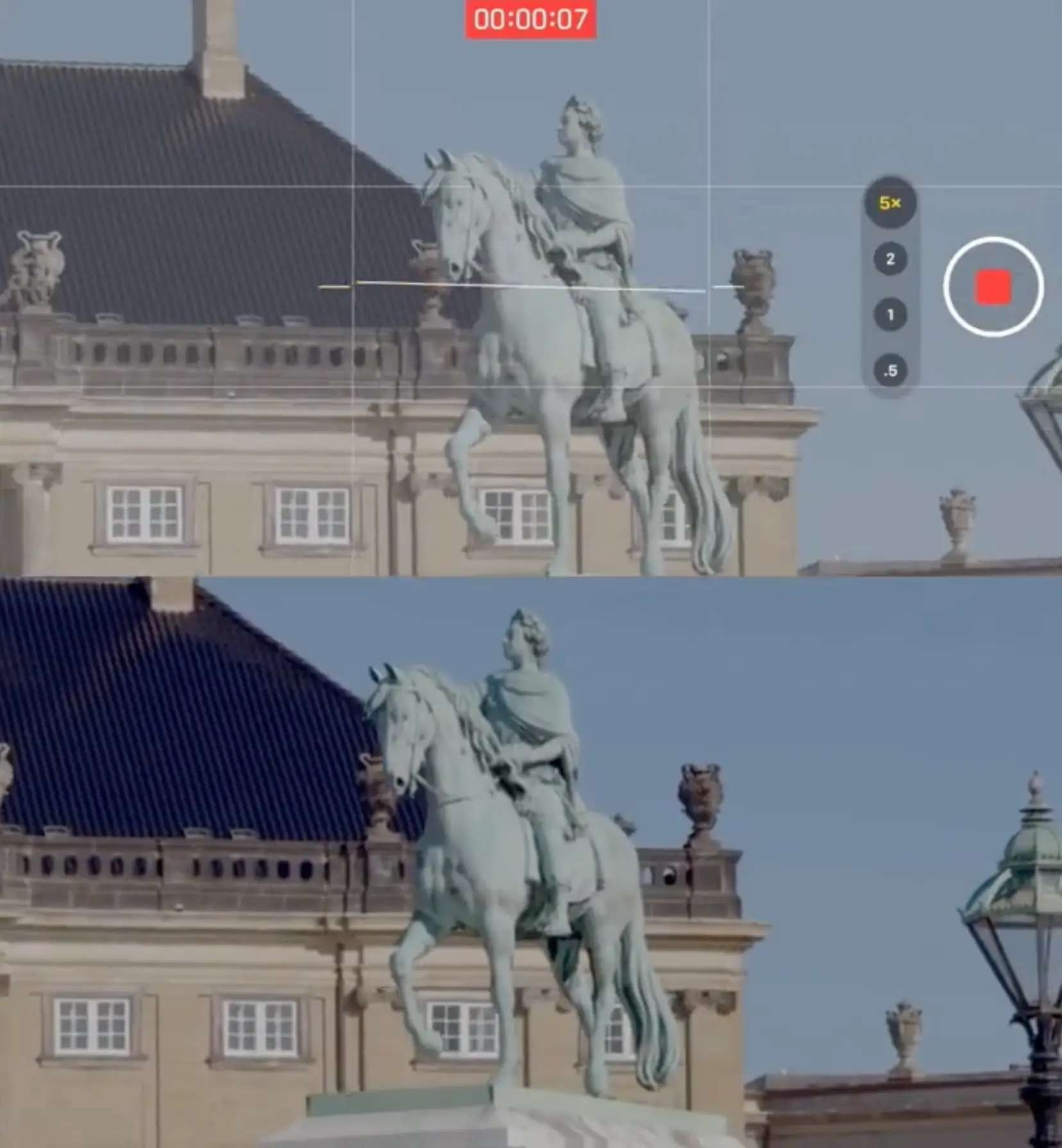 The action mode is certainly impressive.