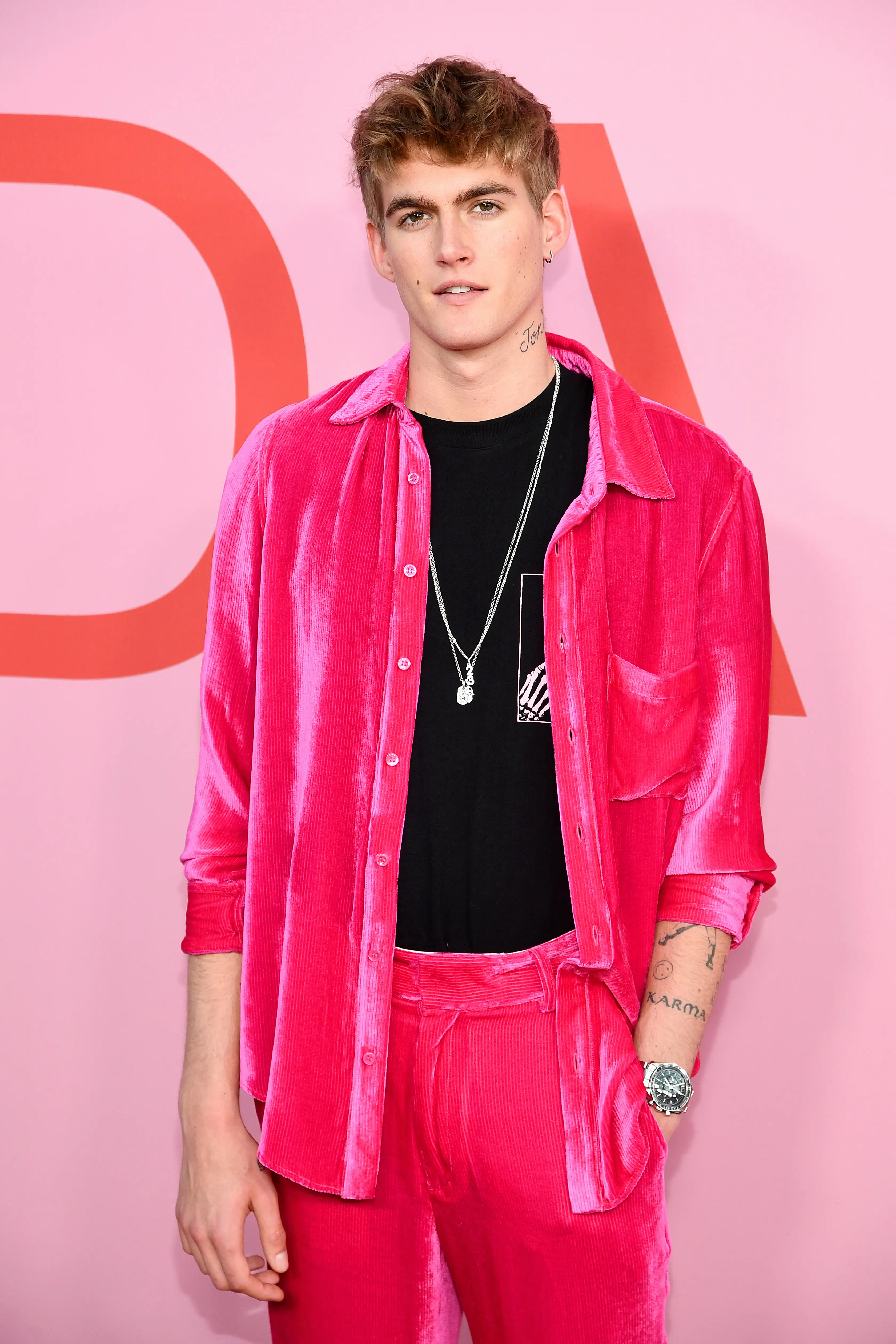 Presley Gerber died aged 27 (Dimitrios Kambouris/Getty Images)