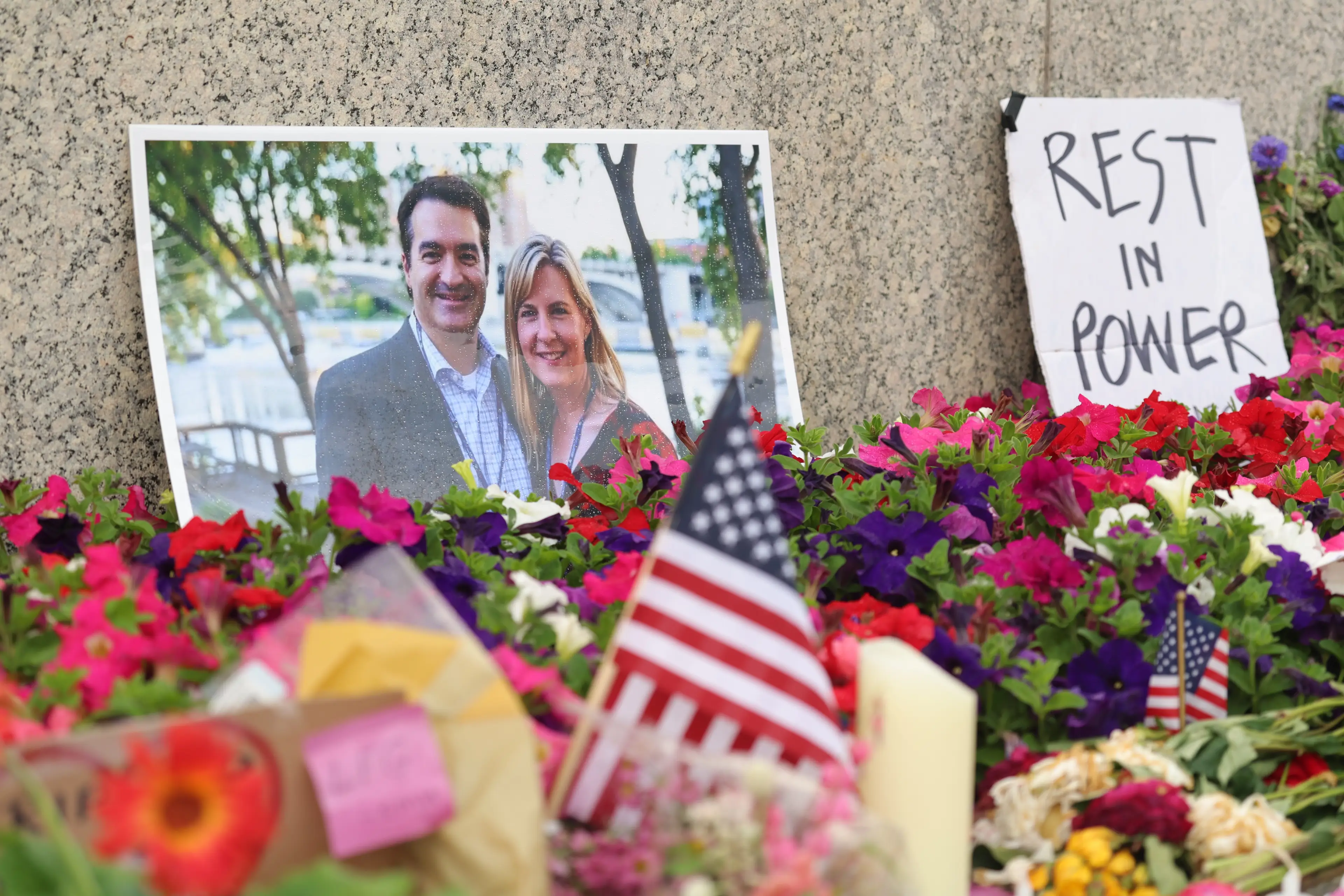 Melissa and Mark Hortman were killed in their home in June 2025 (Steven Garcia/Getty Images)
