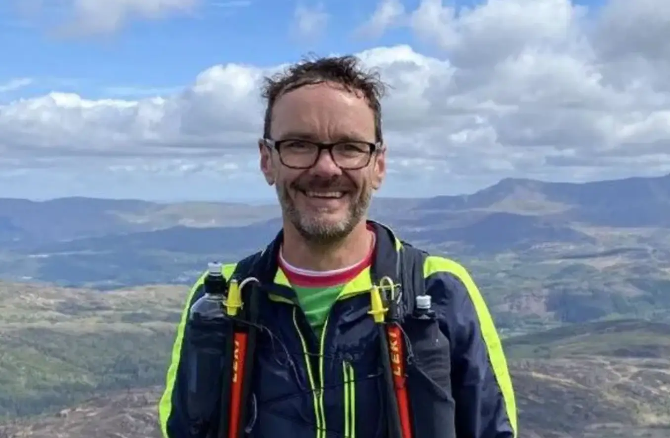 Stephen Chamberlain has died after he was struck by a car in the UK while out running. (LinkedIn/Stephen Chamberlain)