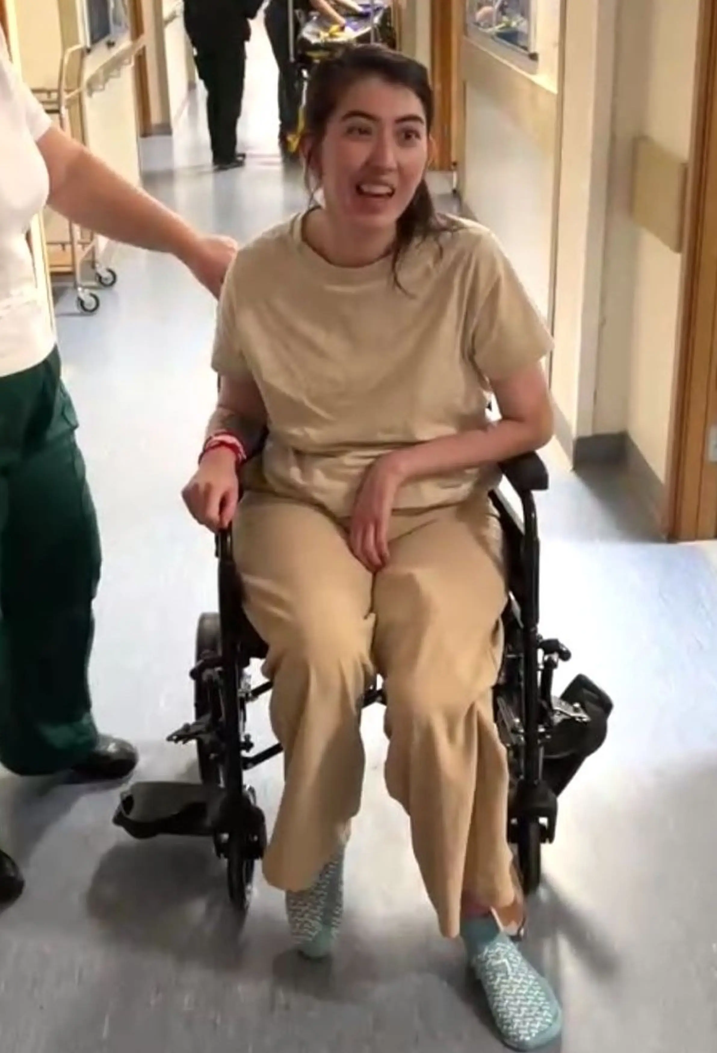 She's had to learn how to walk again (Kennedy News and Media)