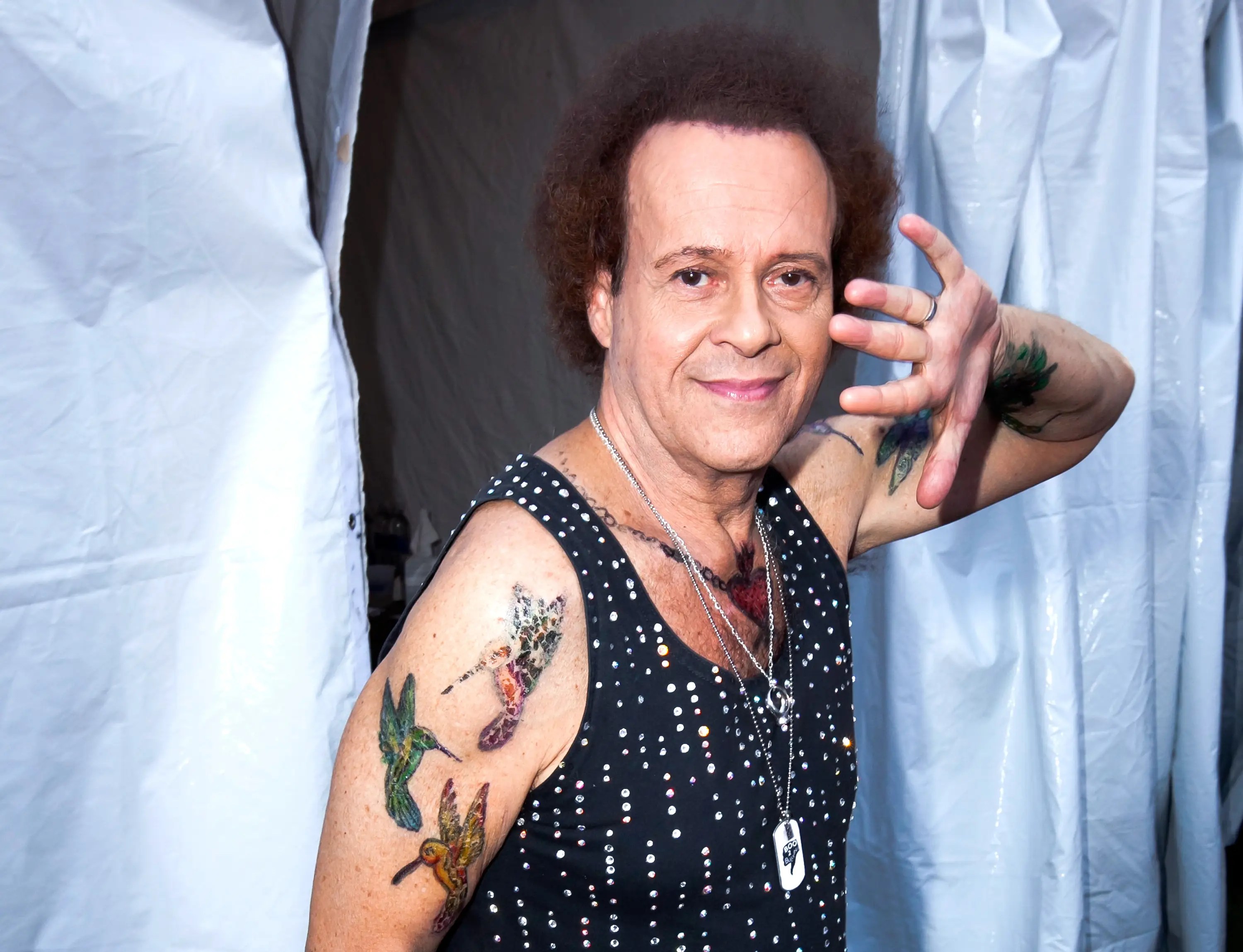 Richard Simmons died on July 13 earlier this year (Rodrigo Vaz/Getty Images)
