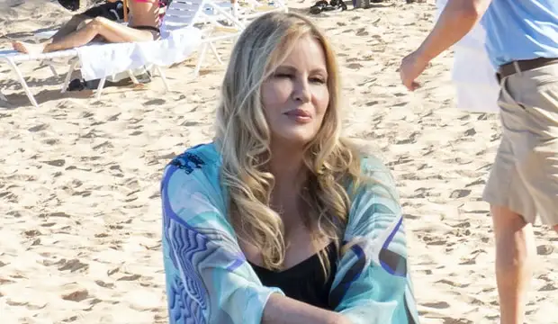 Jennifer Coolidge in The White Lotus.