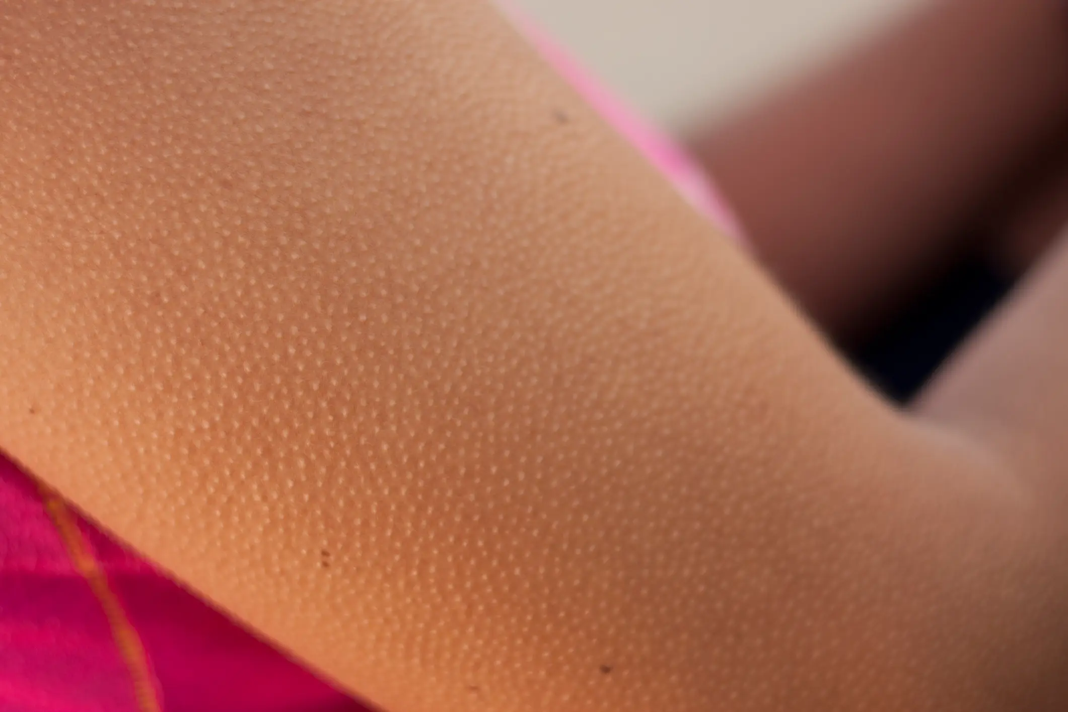 Goosebumps were previously intended to make us look bigger or keep us warm (Getty Stock Photo)