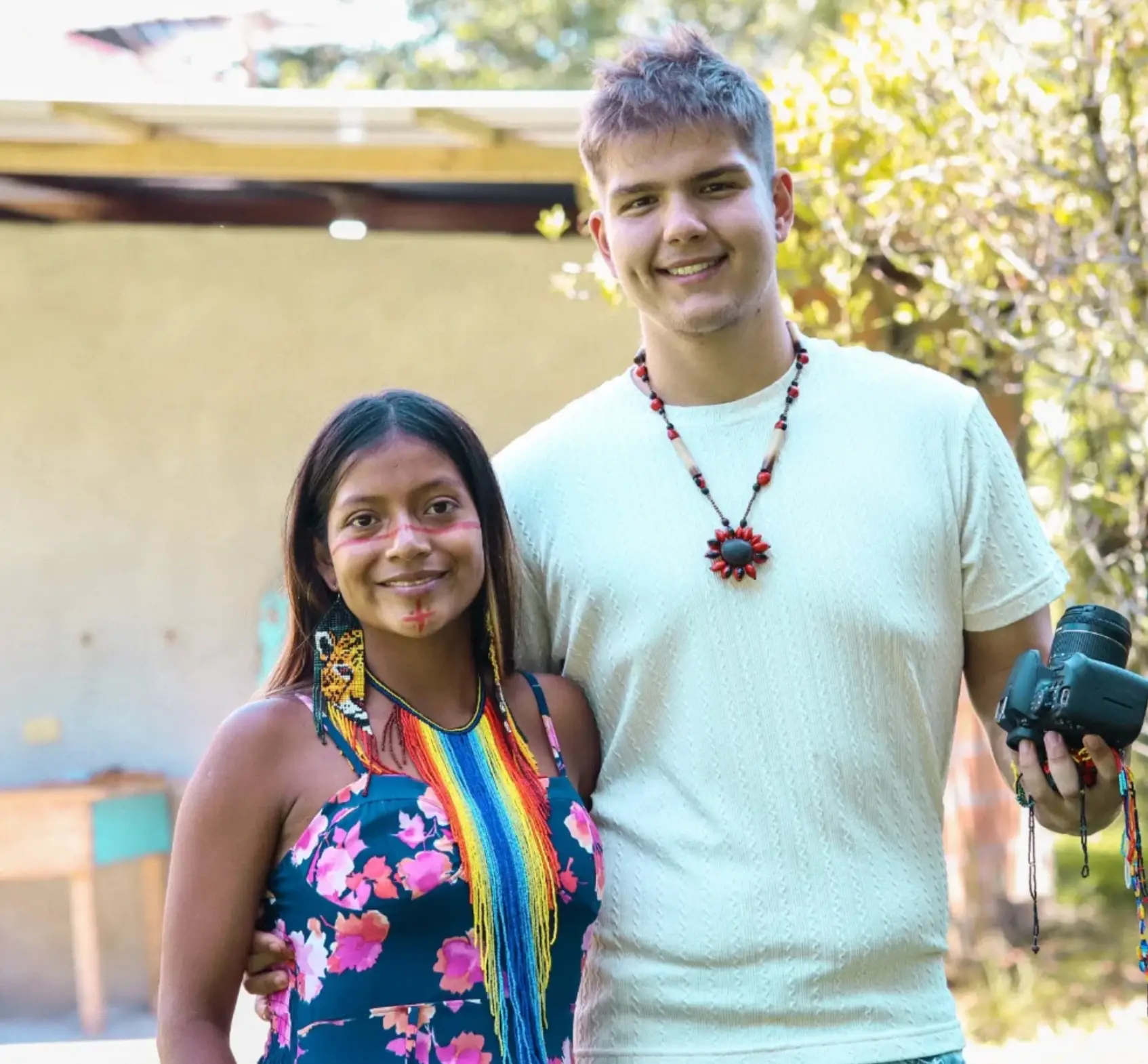 Justin and Maria now live a wonderful life in the Amazon, documenting their everyday experiences (Instagram/justinalvo)