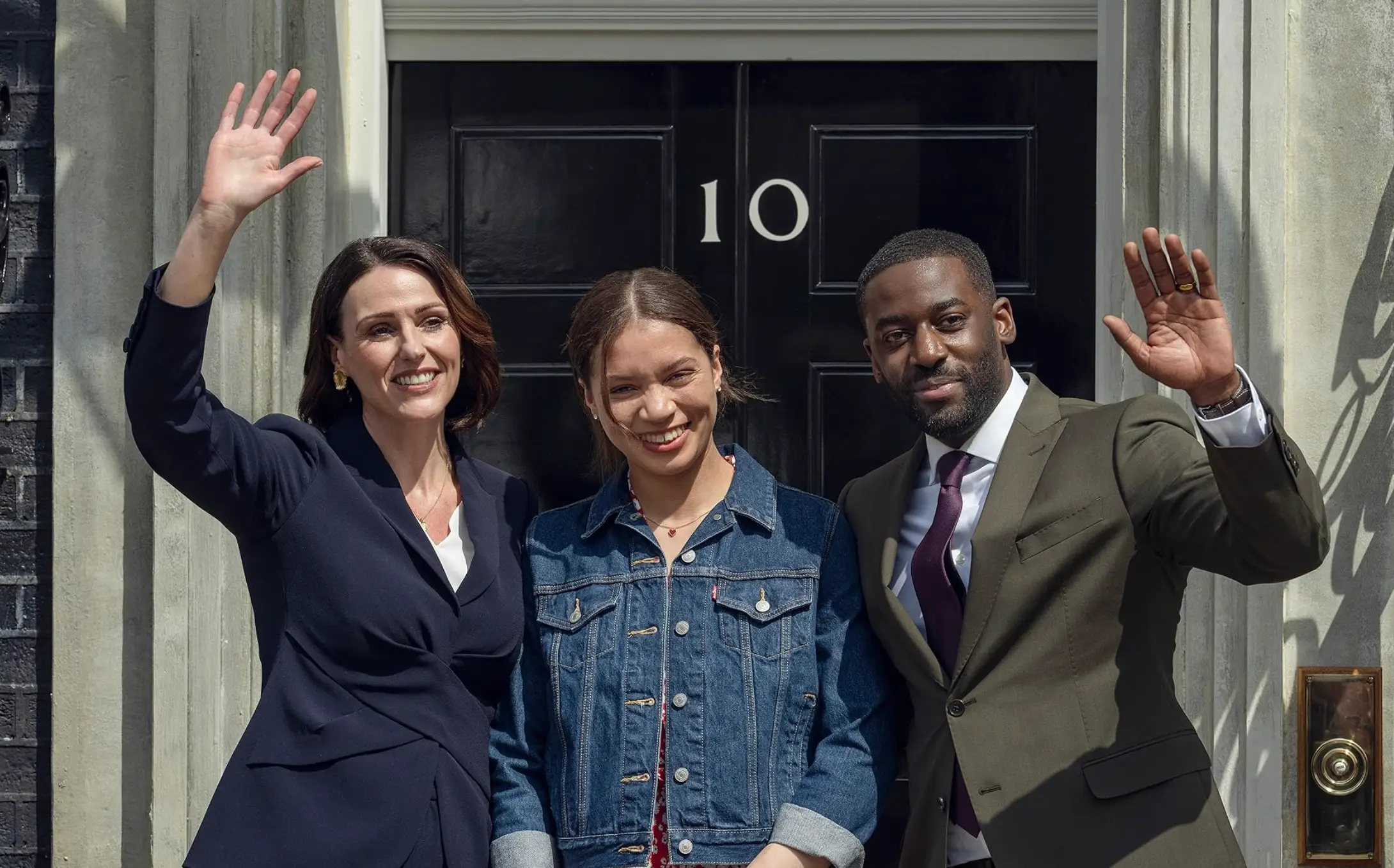 Suranne Jones, Isobel Akuwudike and Ashley Thomas all star in the political drama (Netflix)