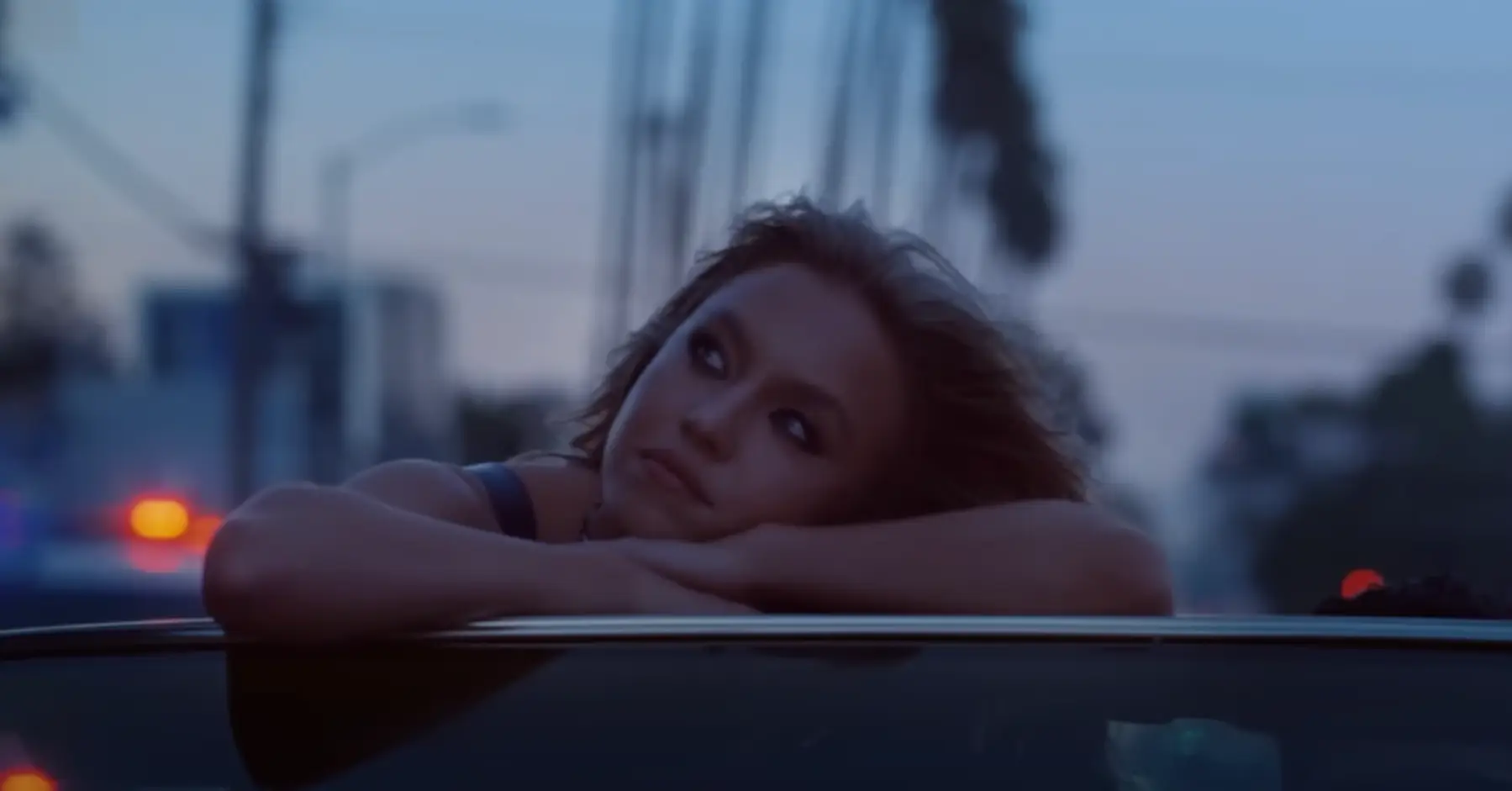 Sydney Sweeney stars in the music video for 'Angry'.