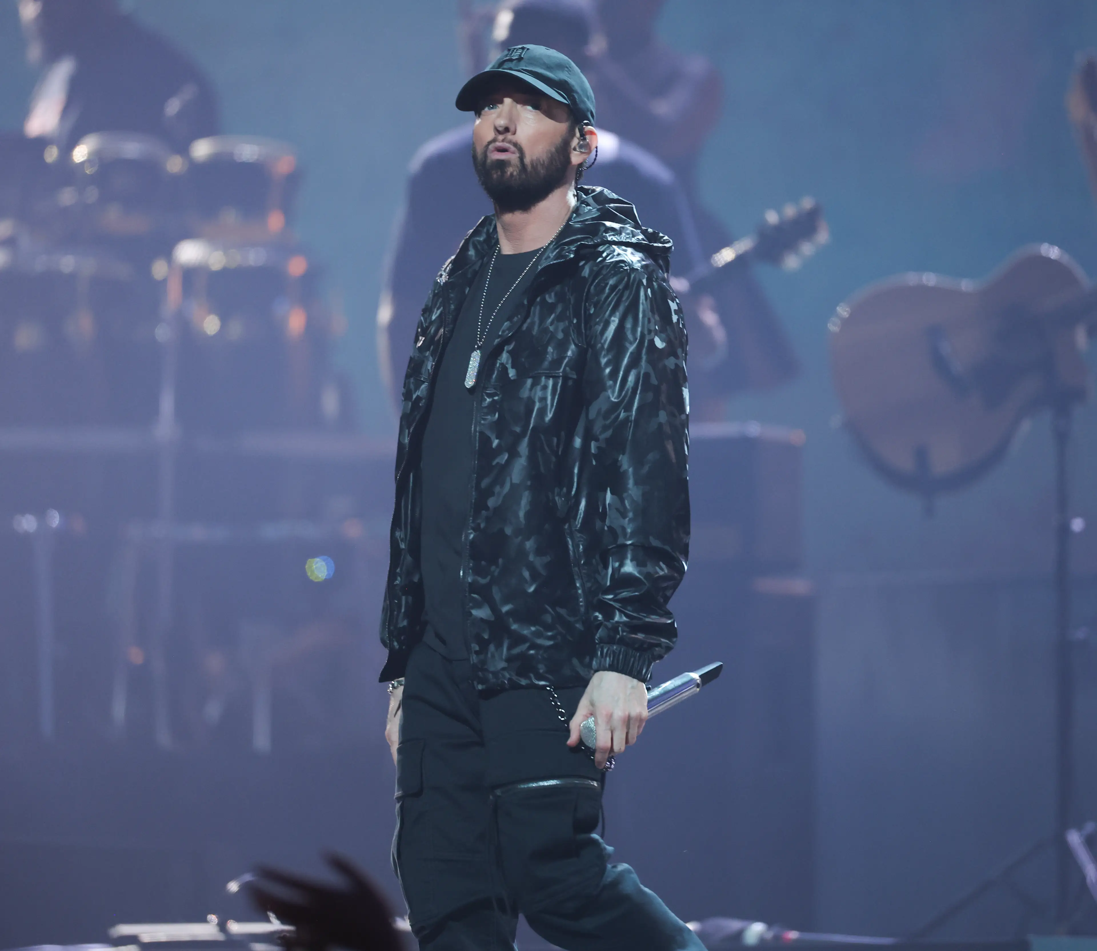 Eminem has made a career mocking and ridiculing other celebrities, as well as himself (Christopher Polk/Billboard via Getty Images)