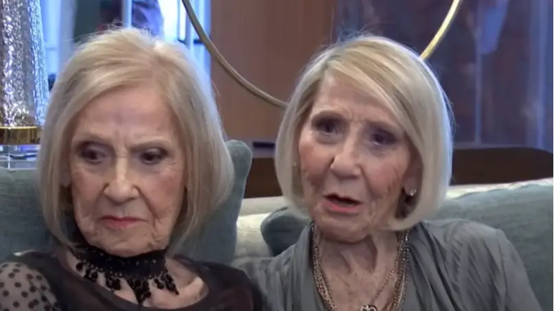 100-year-old identical twins reveal secret to long life after celebrating milestone