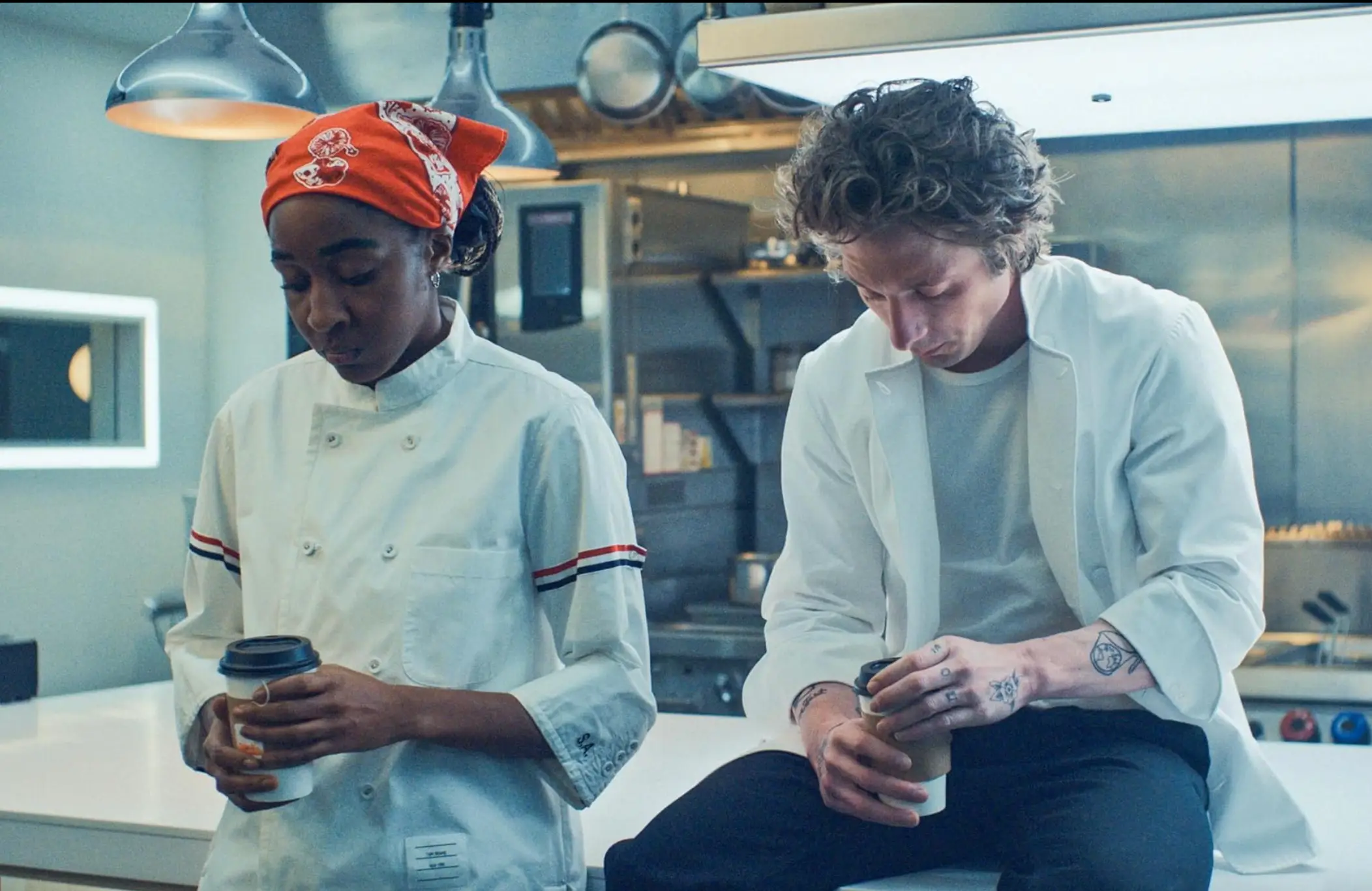 Carmy and Syd remain at the centre of season 3. (FX)